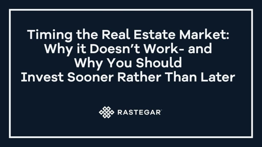 13 - Timing the Real Estate Market